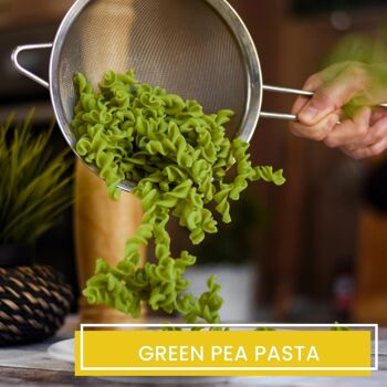 Easy Pasta Fusilli de pâtes aux pois verts 200g | Végétalien | Sans gluten | Artisan 8