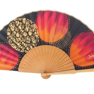 High quality silk fan with modern design