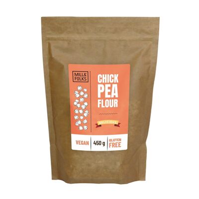 Farine de pois chiches 450g | Végétalien | Sans gluten | Artisan