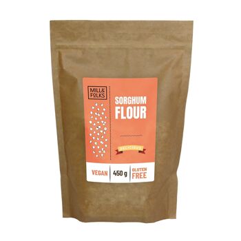 Farine de sorgho 450g | Végétalien | Sans gluten | Artisan 1