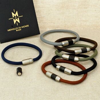 Lot de 6 bracelets Homme