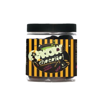 Chaudron de Sorcière - Truffes au Chocolat d'Halloween - Pot Cadeau 130g