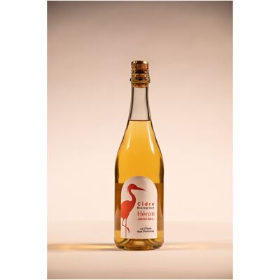 Sidro di airone rosso biologico, semisecco, 75cl