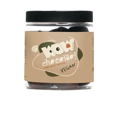 Vegane Schokoladentrüffel - 130g Geschenkglas