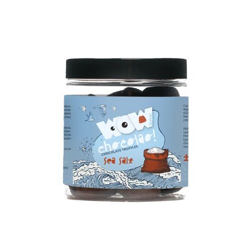 Sea Salt chocolate truffles - 130g Gifting jar