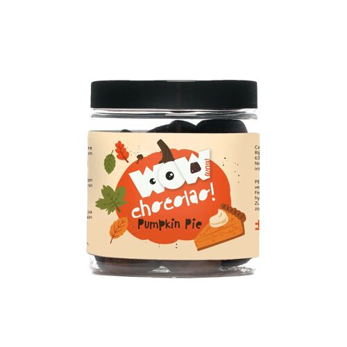 Pumpkin Pie - Autumn chocolate truffles - Gifting jar 130g