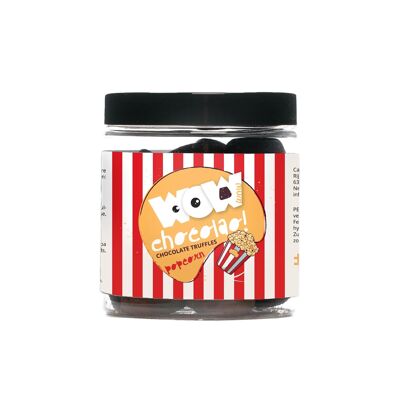 Tartufi Al Cioccolato Popcorn - Vaso Regalo 130g