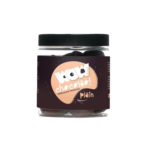 Plain Chocolate Truffles - Gifting jar 130g