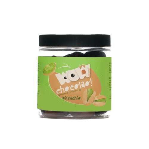 Pistachio Chocolate Truffles - 130g Gifting Jar