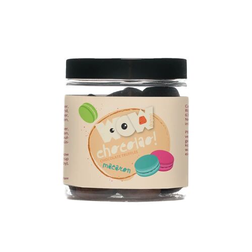 Macaron Chocolate Truffles - 130g Gifting jar