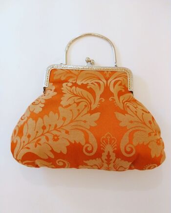 Sac de fête orange vintage 2