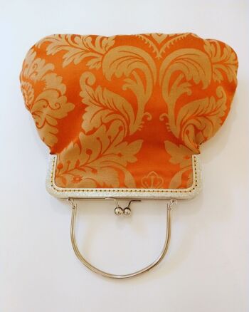 Sac de fête orange vintage 7