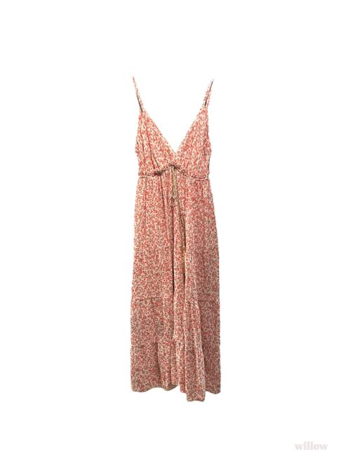 Robe longue liberty gaze de coton