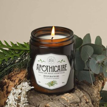 Bougie Apothicaire Respiratoire 150G 1