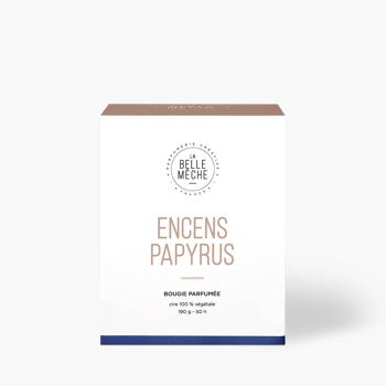 Bougie Parfumée Encens Papyrus 3