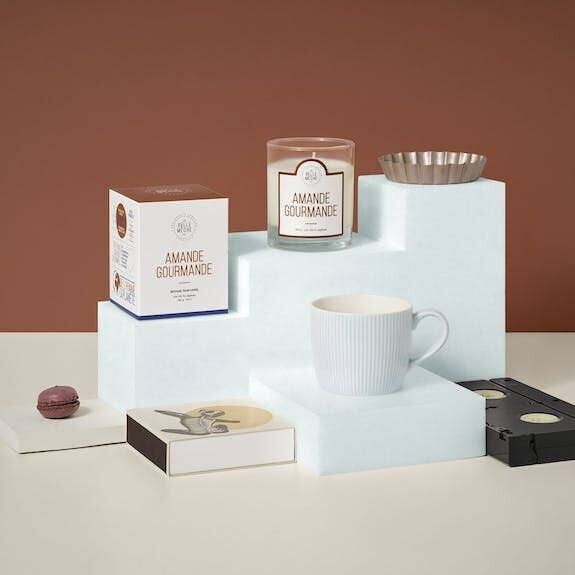 Gourmet Almond Scented Candle