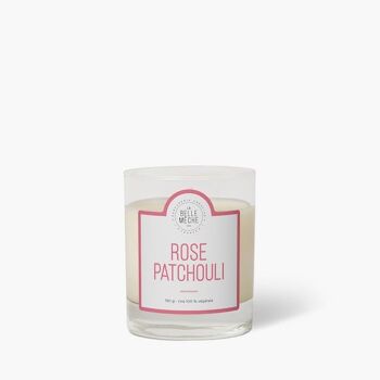 Bougie Parfumée Rose Patchouli 1