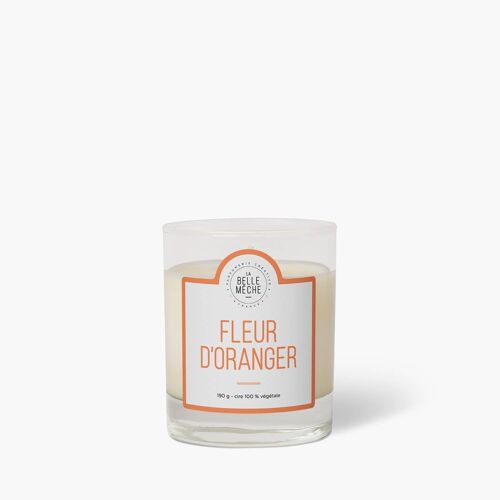 Bougie Parfumée Fleur d'Oranger