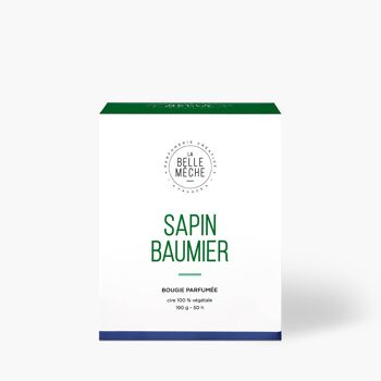 Bougie Parfumée Sapin Baumier 3