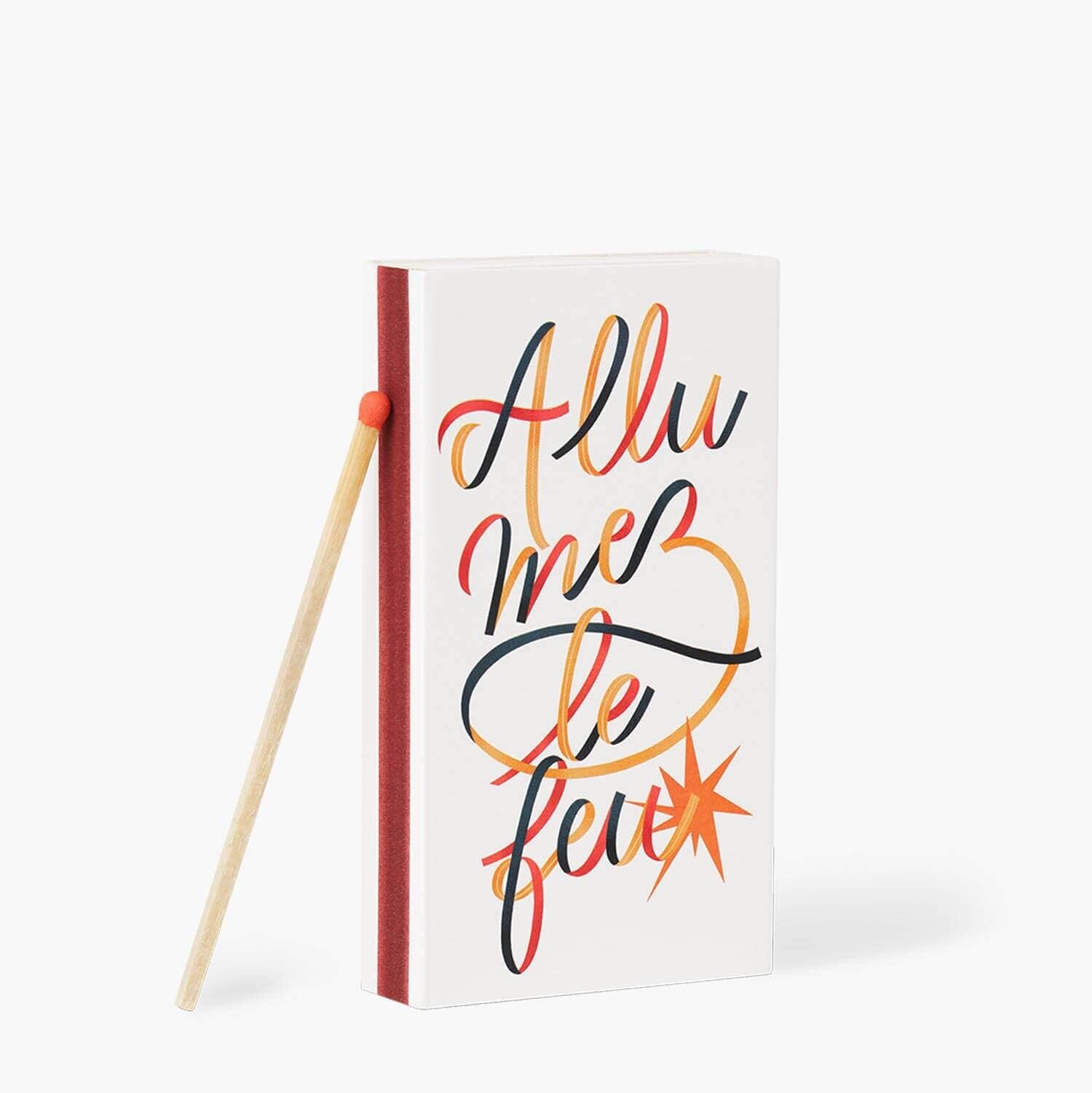 cajas de fósforos encienden el fuego