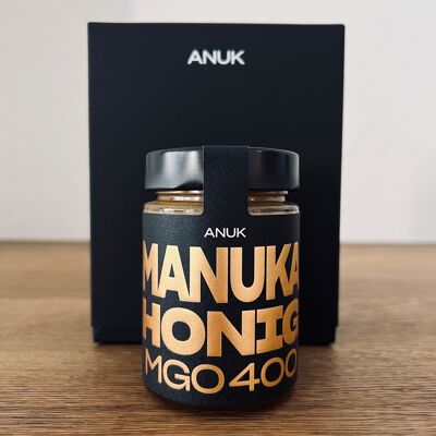 ANUK Miel de Manuka MGO400 Caja de regalo