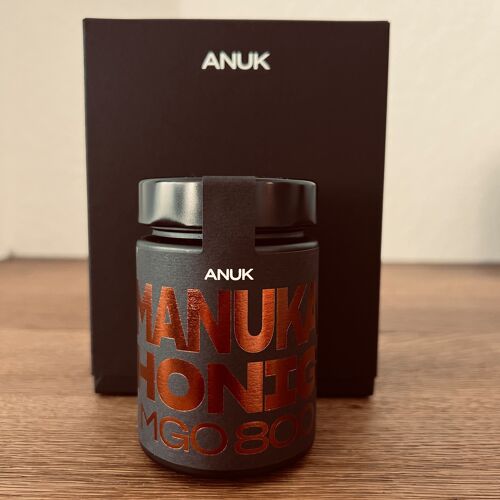 ANUK Manuka-Honig MGO800 Geschenkbox