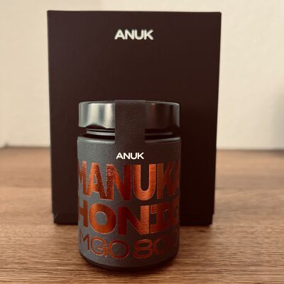 ANUK Miel de Manuka MGO800 Coffret Cadeau
