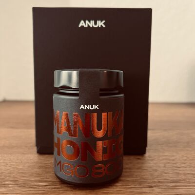 ANUK Miel de Manuka MGO800 Caja de regalo