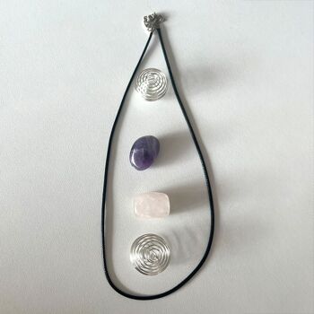 Kit de bricolage pour collier de pierres précieuses 11
