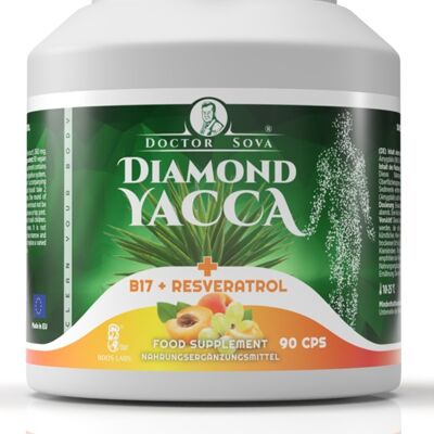 Diamante Yacca B17 + Resveratrolo