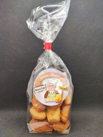 Mini Madeleine de Fréjus, saveur Nature (miel/amande) 6