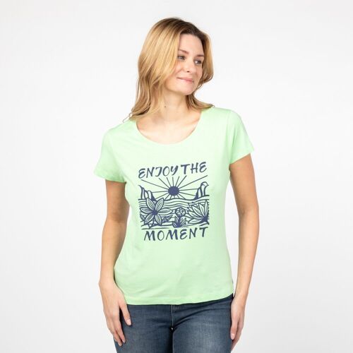 Camiseta Algodón Orgánico Seiko Green Producto de Comercio Justo
