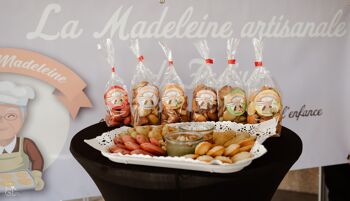 Mini Madeleine de Fréjus, saveur Framboise 4