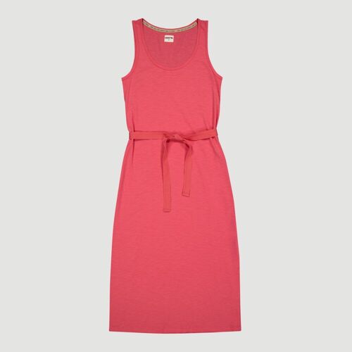 ORGANIC COTTON DRESS VESBAK FUCHSIA