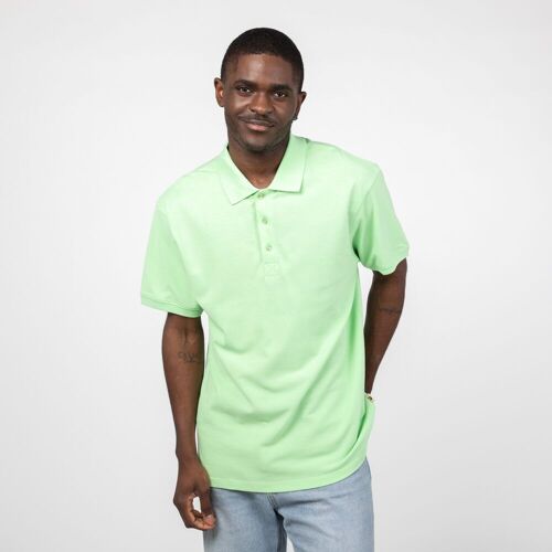 ORGANIC COTTON POLO ANEWA GREEN