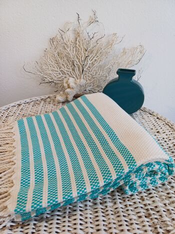 Fouta de baño Nerja Azul real 6