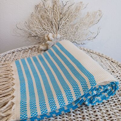 Bath towel Nerja Turquesa