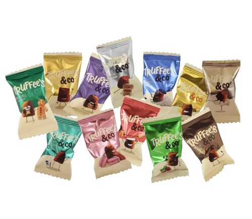 Truffee's & Co Chocolate Truffles - Individually Wrapped - Mixed flavours