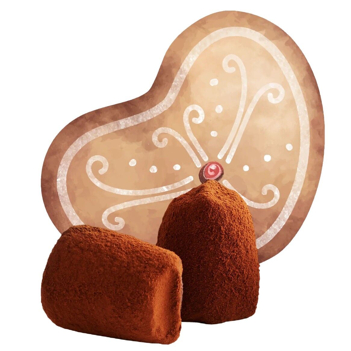 Gingerbread Chocolate Truffles - Bulk