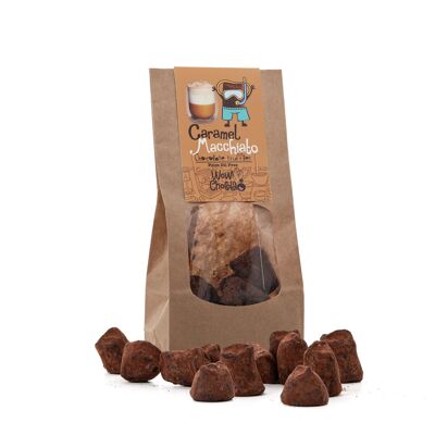 Trufas de Chocolate Caramel Macchiato - Biodegradable bolsa 130g