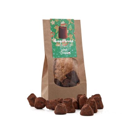 Lebkuchen-Schokoladentrüffel - Weihnachtsedition - Biologisch abbaubarer Beutel 130g