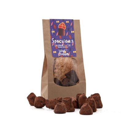 Tartufi di cioccolato Speculaas - Edizione Sinterklaas - Borsa biodegradabile 130g