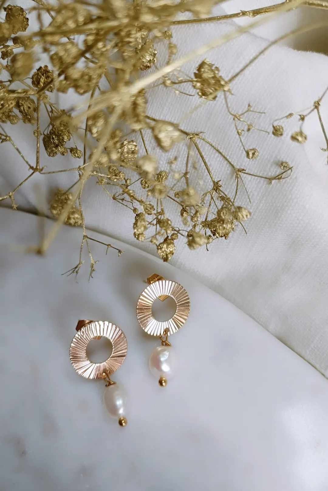 Stainless steel earrings - Iliana