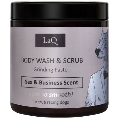 LaQ Body Wash & Scrub Men - Pâte de broyage Doberman - 220g