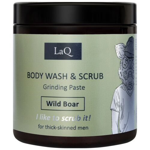 LaQ Body Wash & Scrub Mannen - Grinding Paste Wild Boar - 220g