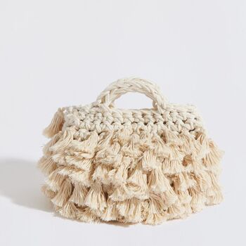 Pochette « Pebble tassel » avec bandoulière 3