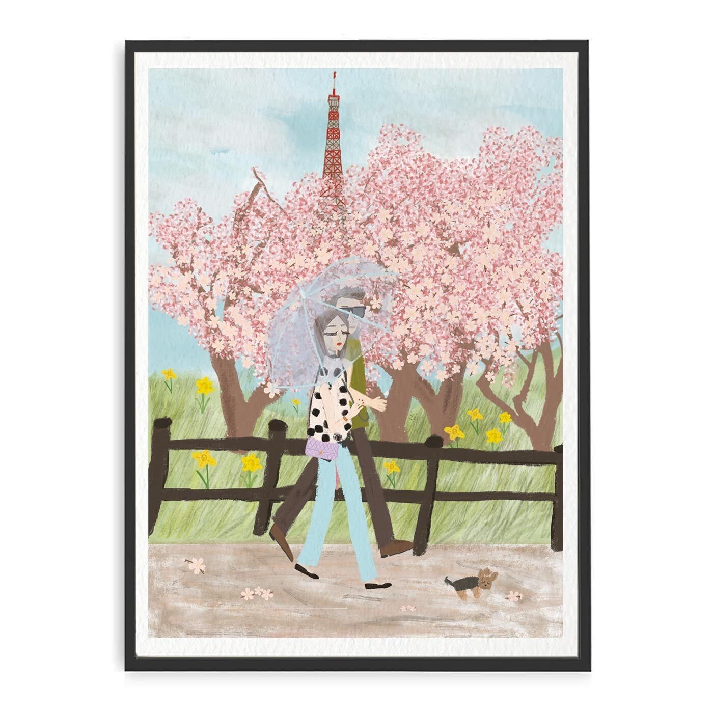 Eine Geschichte von Tokio in Rosa