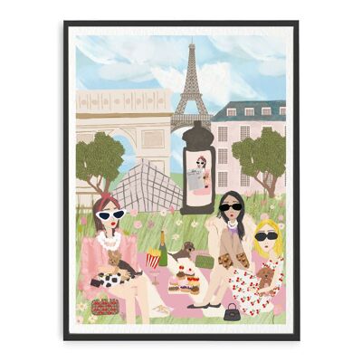 Mädchen in Paris