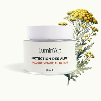 Mascarilla “Protección de los Alpes” con Génépi