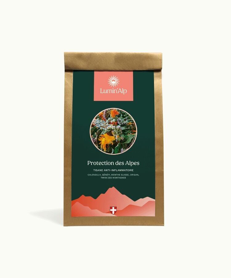 Infusión de hierbas antiinflamatoria “Protección de los Alpes”